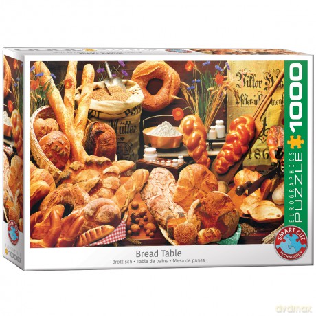 EUROGRAPHICS 1000 el. Bread Table 6000-5626 [PUZZLE]