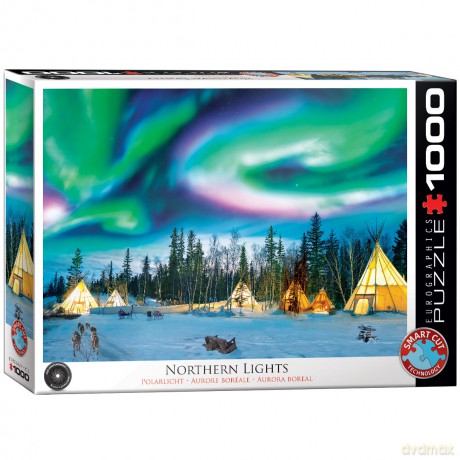 EUROGRAPHICS 1000 el. Northern Lights Yellowknif 6000-5435 [PUZZLE]
