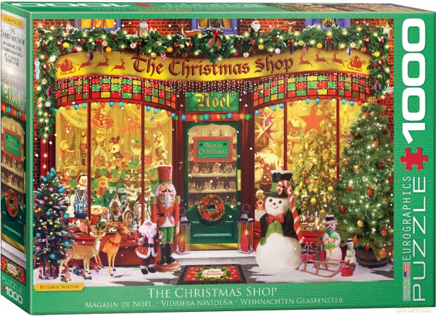 EUROGRAPHICS 1000 el. The Christmas Shop by G.Wal 6000-5521 [PUZZLE]