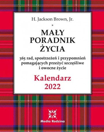 Kalendarz 2022 Mały Poradnik Życia - H. Jackson Brown [KALENDARZ]