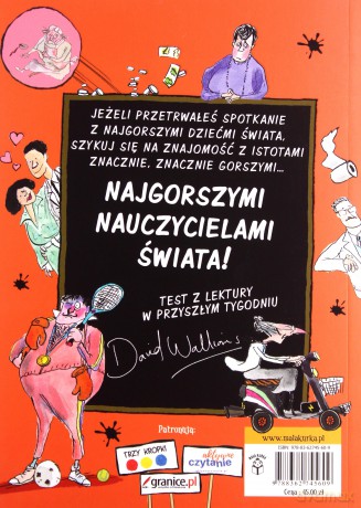 Najgorsi nauczyciele świata - David Walliams, Tony Ross [KSIĄŻKA]