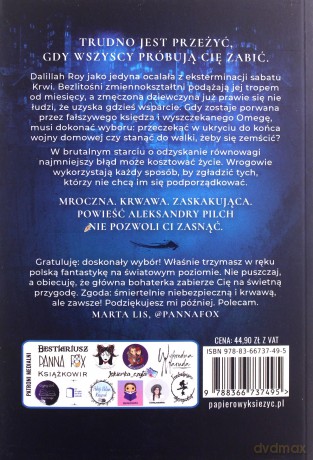 Ostatnia z Krwi - Aleksandra Pilch [KSIĄŻKA]