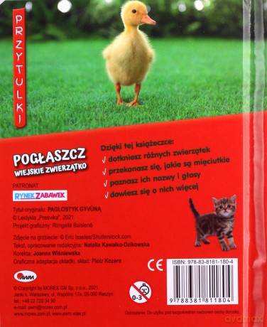 Pogłaszcz wiejskie zwierzątko - Natalia Kawałko-Dzikowska [KSIĄŻKA]