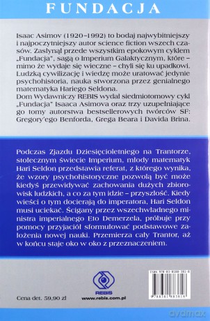 Preludium Fundacji. Fundacja (Tom 1) - Isaac Asimov [KSIĄŻKA]