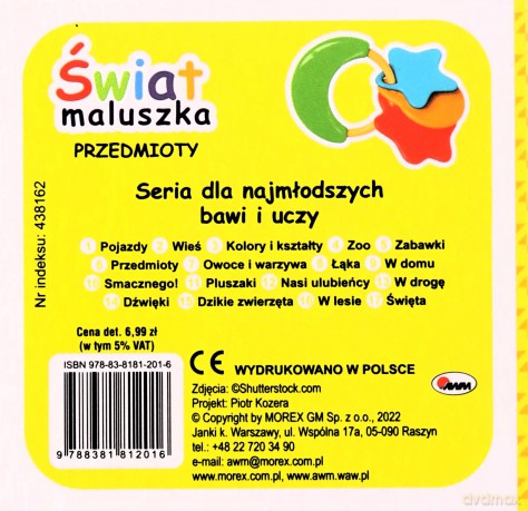 Przedmioty. Świat maluszka - Piotr Kozera [KSIĄŻKA]