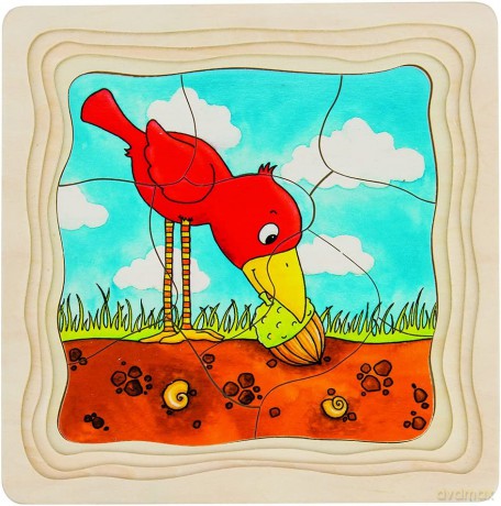 Puzzle warstwowe Jak rośnie drzewo