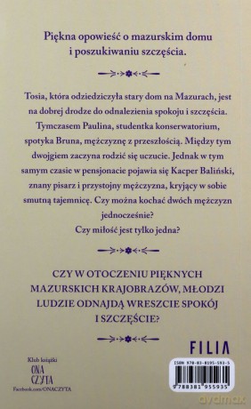 Szczęście w mazurskim domu (pocket) - Katarzyna Janus [KSIĄŻKA]