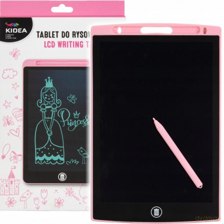 Tablet do rysowania 10C Kidea różowy