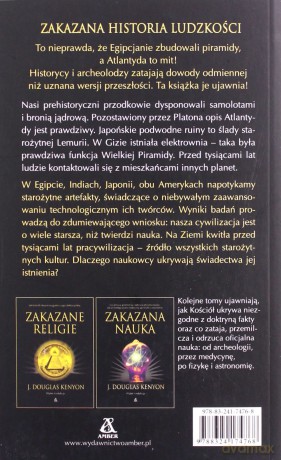 Zakazana historia ludzkości wyd. kieszonkowe - J. Douglas Kenyon [KSIĄŻKA]