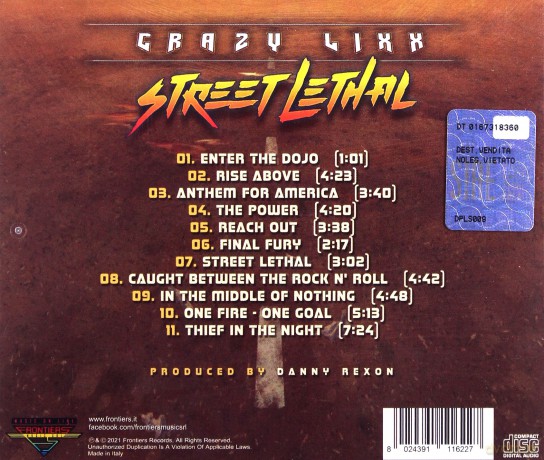 Crazy Lixx: Street Lethal [CD]