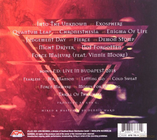Gus G.: Quantum Leap (digipack) [2CD]