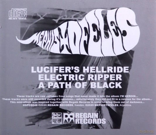 Mephistofeles: A Path Of Black [CD]