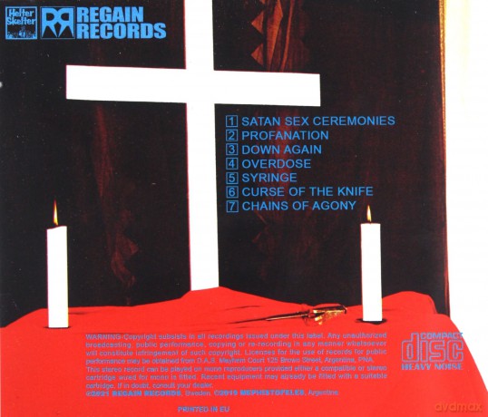 Mephistofeles: Satan Sex Ceremonies [CD]