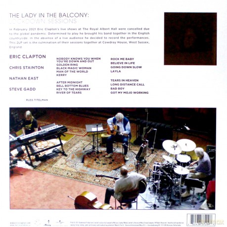 Eric Clapton: The Lady In The Balcony: Lockdown Sessions (Limited) [2xWinyl]
