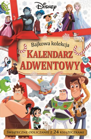 Kalendarz adwentowy. Bajkowa kolekcja [KALENDARZ]