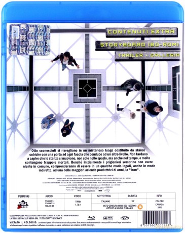 Cube 2: Hypercube [Blu-Ray]