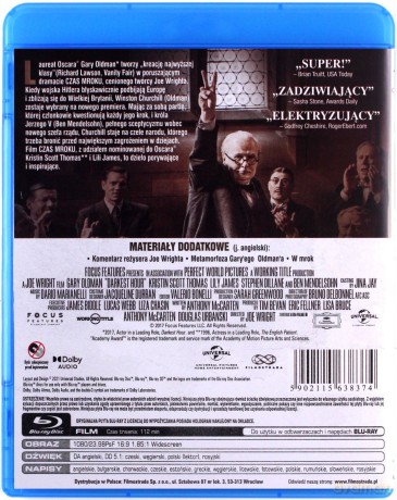 Czas mroku (Platinum Collection) [Blu-Ray]