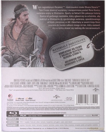 Urodzony 4 lipca (Platinum Collection) [Blu-Ray]