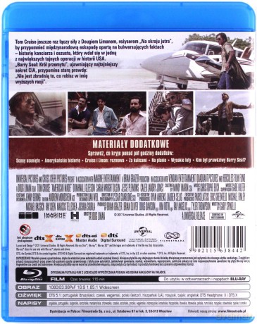 Barry Seal: Król przemytu (Platinum Collection) [Blu-Ray]