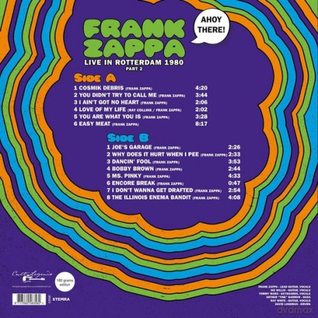 Frank Zappa: Ahoy There! Live In Rotterdam 1980 (Part 2) [Winyl]