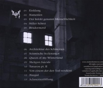 Tavaron: Architektur Des Schmerzes [CD]