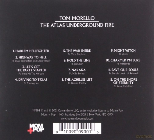 Tom Morello: Atlas Underground Fire [CD]