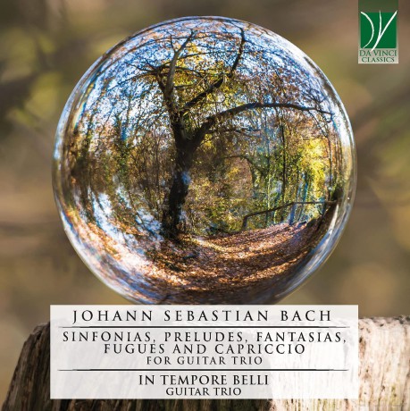 In Tempore Belli Guitar Trio: Bach: Sinfonias, Preludes, Fantasias, Fugues And Capriccio For Guitar Trio [CD]