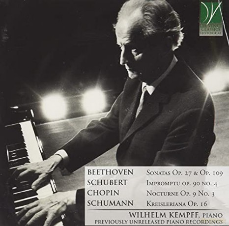Wilhelm Kempff: Beethoven, Chopin, Schubert, Schumann: Piano Music (Historical Live Recordings) [CD]