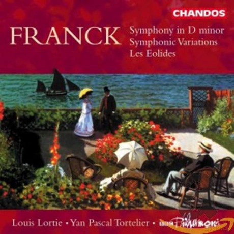 C. Franck: Cesar Franck - Symphony in D Minor, Symphonic Variations, Les Eolides [CD]
