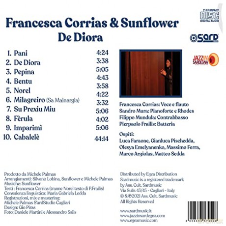 Francesca Corrias: De Diora [CD]