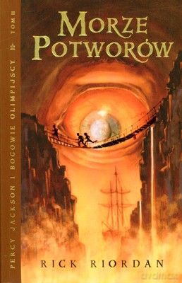 Morze Potworów Percy Jackson I Bogowie Olimpijscy Tom 2 (broszurowa) 0 - Rick Riordan [KSIĄŻKA]