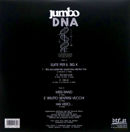 Jumbo: Dna (Ltd.Ed.Clear Red) [Winyl]