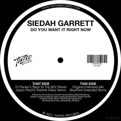 Siedah Garrett: Do You Want It Right Now [Winyl]