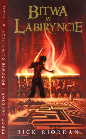 Bitwa W Labiryncie Percy Jackson I Bogowie Olimpijscy Tom 4 - Rick Riordan [KSIĄŻKA]
