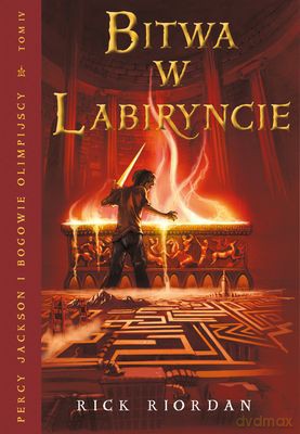 Bitwa W Labiryncie Percy Jackson I Bogowie Olimpijscy Tom 4 (broszurowa) - Rick Riordan [KSIĄŻKA]