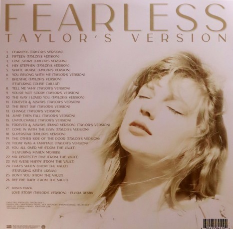 Taylor Swift: Fearless (Taylors Version) [3xWinyl]