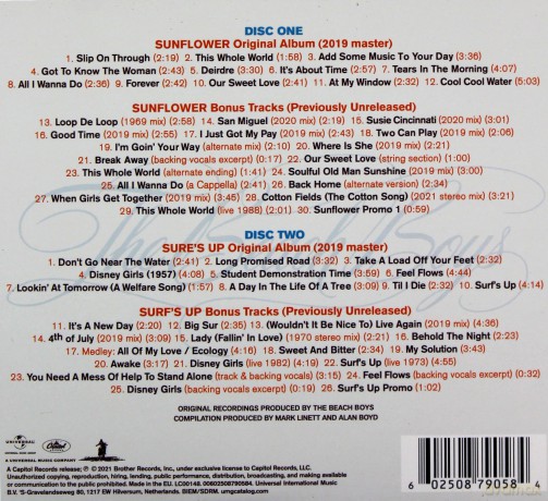 The Beach Boys: Feel Flows [2CD]