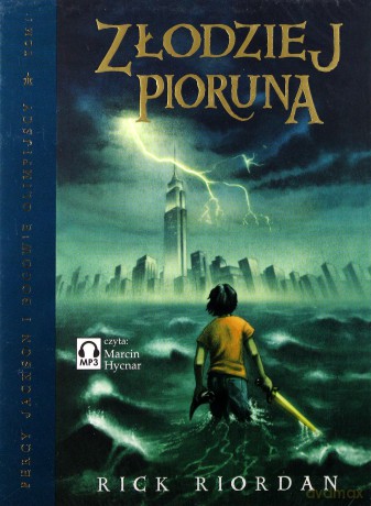 Złodziej Pioruna Tom 1 - Rick Riordan (digipack) [AUDIOBOOK] [CD-MP3]