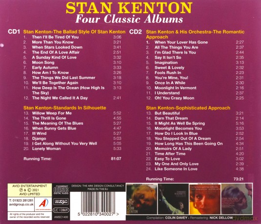 Stan Kenton: Four Classic Albums [2CD]