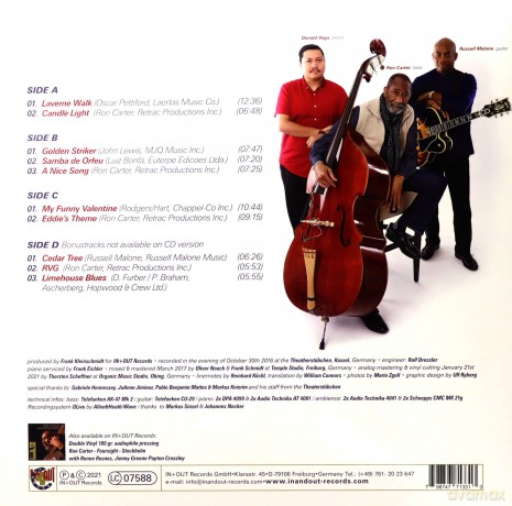 Ron Carter: Golden Striker - Live At Theaterstubchen, Kassel (Limited) [Winyl]
