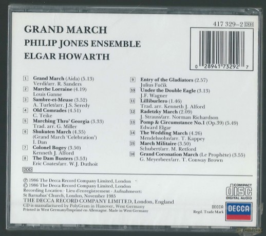 Philip Jones: Grand March [CD]