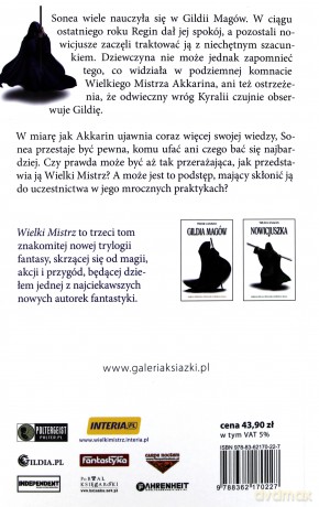 Wielki Mistrz Księga Trzecia Trylogii Czarnego Maga Wyd.2011 - Trudi Canavan [KSIĄŻKA]