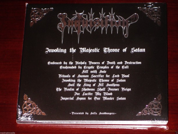 Inquisition: Invoking The Majestic Throne Of Satan [CD]