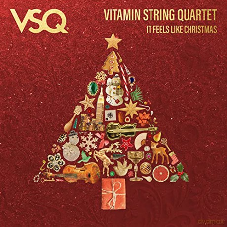 Vitamin String Quartet: It Feels Like Christmas [CD]