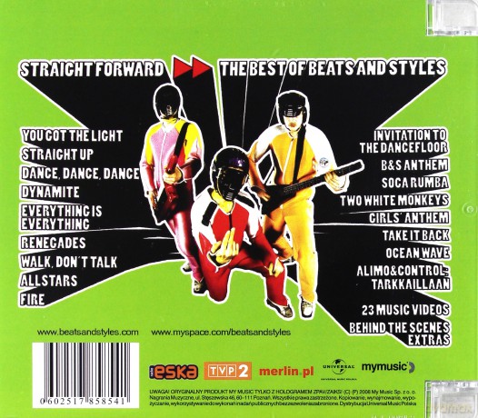 Beats And Styles: Straight Forward [CD]+[DVD]
