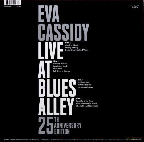 Eva Cassidy: Live At Blues Alley (Remastered) [2xWinyl]