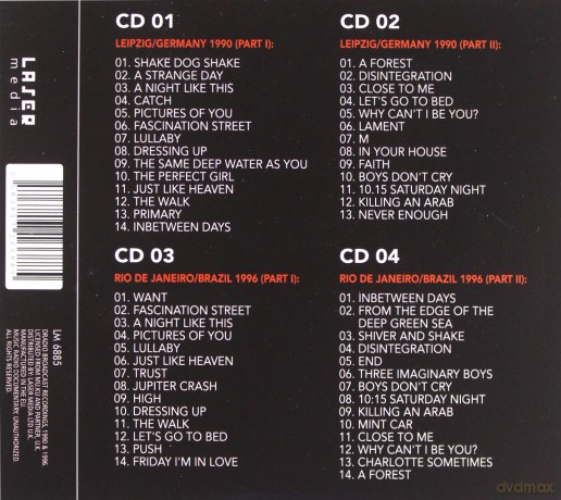 The Cure: Live Box - The Broadcast Archives [4CD]