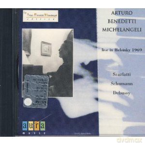 Arturo Benedetti Michelangeli: Live In Helsinki 1969 [CD]