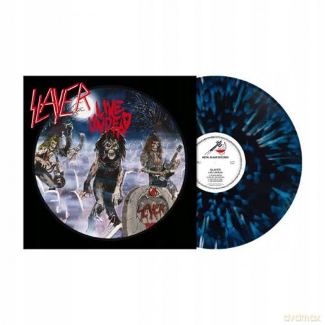 Slayer: Live Undead Lp Blue White [Winyl]