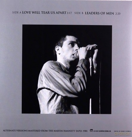 Joy Division: Love Will Tear Us Apart EP (Silver) [Winyl]